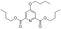 Dibutyl 4-butoxy-2,6-pyridinedicarboxylate Structural