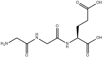 H-GLY-GLY-GLU-OH Structural