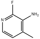 3-AMINO-2-FLUORO-4-PICOLINE Structural