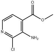 3-AMINO-2-CHLORO-ISONICOTINIC ACID METHYL ESTER Structural