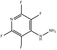 2,3,5,6-TETRAFLUORO-4-HYDRAZINOPYRIDINE Structural