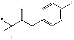 3-(4-FLUOROPHENYL)-1,1,1-TRIFLUORO-2-PROPANONE Structural