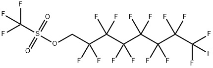 1H,1H-PERFLUOROOCTYL TRIFLUOROMETHANESULFONATE Structural