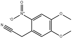 (4,5-DIMETHOXY-2-NITRO-PHENYL)-ACETONITRILE Structural