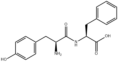 H-TYR-PHE-OH Structural