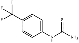 1-[4-(TRIFLUOROMETHYL)PHENYL]-2-THIOUREA Structural