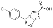 3-(4-CHLOROPHENYL)IMIDAZO[2,1-B]THIAZOLE-6-CARBOXYLIC ACID