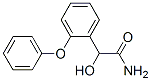 Benzeneacetamide,  -alpha--hydroxy-2-phenoxy- Structural