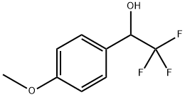 2,2,2-TRIFLUORO-1-(4-METHOXYPHENYL)ETHANOL Structural