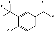 4-Chloro-3-(trifluoromethyl)benzoic acid, 97+%,4-CHLORO-3-(TRIFLUOROMETHYL)BENZOIC ACID