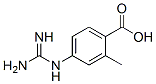 Benzoic acid, 4-[(aminoiminomethyl)amino]-2-methyl- (9CI) Structural