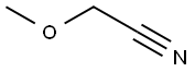 Methoxyacetonitrile Structural Picture