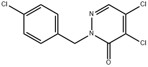 4,5-DICHLORO-2-(4-CHLOROBENZYL)-2,3-DIHYDROPYRIDAZIN-3-ONE