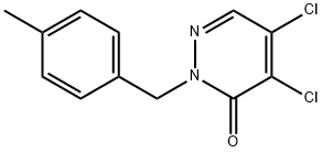 4,5-DICHLORO-2-(4-METHYLBENZYL)-2,3-DIHYDROPYRIDAZIN-3-ONE