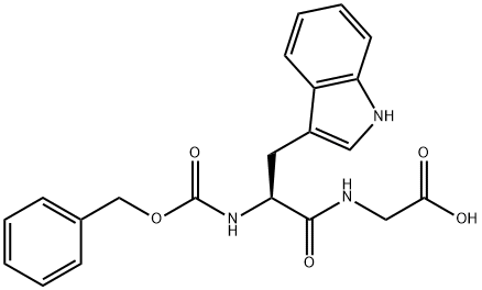 Z-TRP-GLY-OH Structural