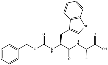 Z-TRP-ALA-OH Structural