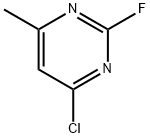 Pyrimidine, 4-chloro-2-fluoro-6-methyl- (9CI) Structural