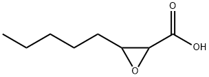 Oxiranecarboxylic acid, 3-pentyl- (9CI) Structural