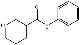 PIPERIDINE-3-CARBOXYLIC ACID PHENYLAMIDE Structural