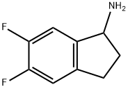 5,6-DIFLUORO-INDAN-1-YLAMINE Structural