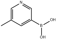 5-Methylpyridine-3-boronic acid Structural