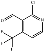 2-CHLORO-4-(TRIFLUOROMETHYL)NICOTINALDEHYDE Structural