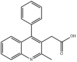 (2-METHYL-4-PHENYLQUINOLIN-3-YL)ACETIC ACID HYDROCHLORIDE