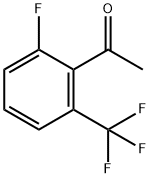 2'-FLUORO-6'-(TRIFLUOROMETHYL)ACETOPHENONE Structural