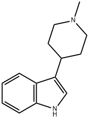 3-(1-METHYL-4-PIPERIDINYL)INDOLE Structural