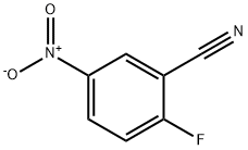 2-Fluoro-5-nitrobenzonitrile Structural