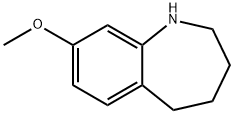 8-METHOXY-2,3,4,5-TETRAHYDRO-1H-BENZO[B]AZEPINE HYDROCHLORIDE Structural