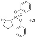 DIPHENYL PYRROLIDINE-2-PHOSPHONATE HCL Structural