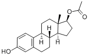 BETA-ESTRADIOL 17-ACETATE Structural