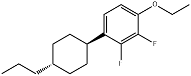 TRANS-1-ETHOXY-2,3-DIFLUORO-4-(4-PROPYL-CYCLOHEXYL)-BENZENE Structural