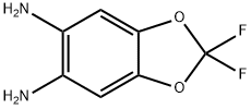 2,2-DIFLUORO-BENZO[1,3]DIOXOLE-5,6-DIAMINE Structural