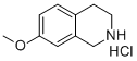 7-METHOXY-1,2,3,4-TETRAHYDRO-ISOQUINOLINE HYDROCHLORIDE Structural