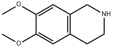 6,7-DIMETHOXY-1,2,3,4-TETRAHYDROISOQUINOLINE Structural