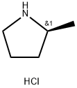 (S)-2-Methylpyrrolidine hydrochloride Structural