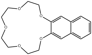 2,3-NAPHTHO-15-CROWN-5 Structural