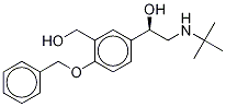 Levalbuterol Related Compound F (30 mg) (alpha-[{(1,1-Dimethylethyl)amino}methyl}-4-(phenylmethoxy)-1,3-benzenedimethanol)