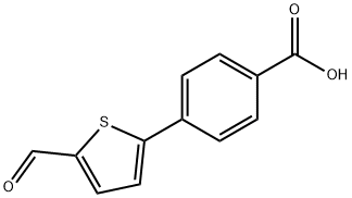 4-(5-Formylthiophen-2-yl)benzoic acid