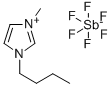 1-BUTYL-3-METHYLIMIDAZOLIUM HEXAFLUOROAN Structural