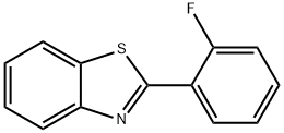 BENZOTHIAZOLE, 2-(2-FLUOROPHENYL)- Structural
