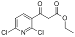 ETHYL 3-(2,6-DICHLOROPYRIDIN-3-YL)-3-OXOPROPANOATE Structural