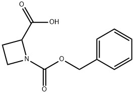 1-BENZYLOXYCARBONYLAZETIDINE-2-CARBOXYLIC ACID Structural