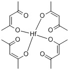 HAFNIUM(IV) 2,4-PENTANEDIONATE Structural