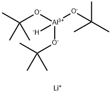 Lithium tri-tert-butoxyaluminum hydride Structural