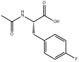 N-ACETYL-4-FLUORO-DL-PHENYLALANINE Structural