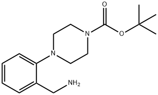 TERT-BUTYL 4-[2-(AMINOMETHYL)PHENYL]PIPERAZINE-1-CARBOXYLATE