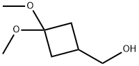 (3,3-dimethoxycyclobutyl)methanol Structural